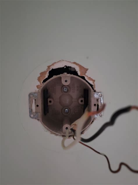 light fixture does not fit junction box holes|junction box mounting bracket not working.